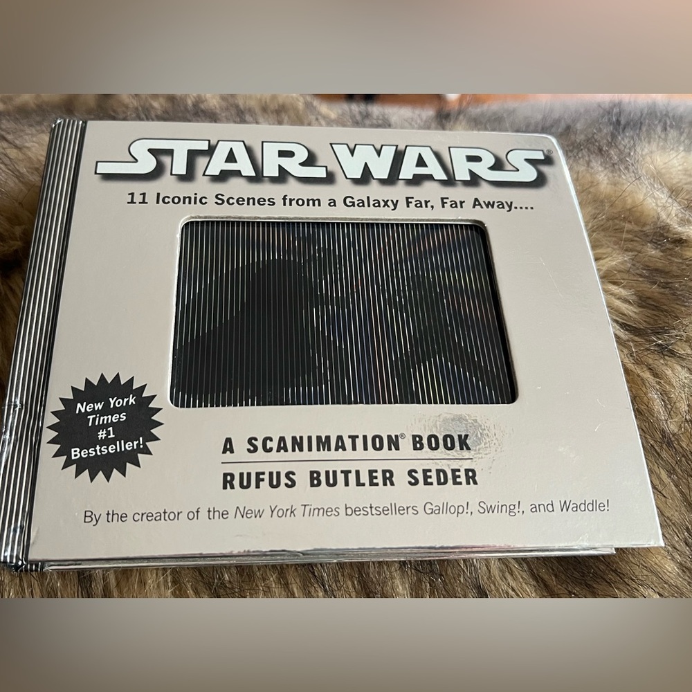 Star Wars Scanimation Book by Rufus Butler Seder